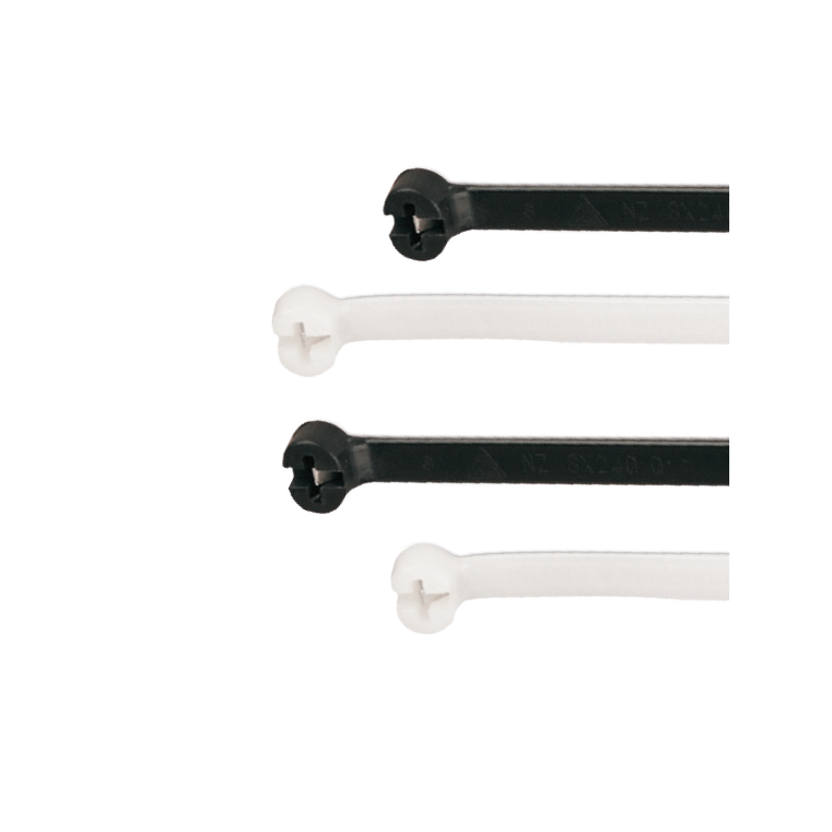 Stainless steel plate lock cable ties